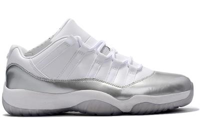 Air Jordan 11 White Silver