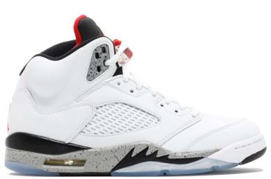 Air Jordan 5 Retro White Cement